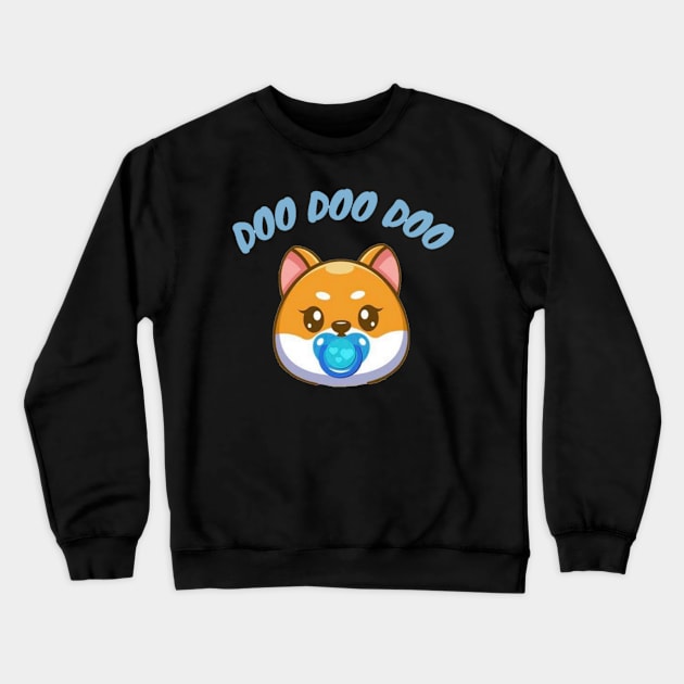 Baby Dogge Crewneck Sweatshirt by BeragonRe